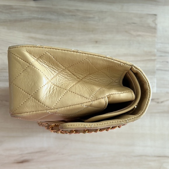 Chanel small double flap beige , in great condition - Picture 3 of 11